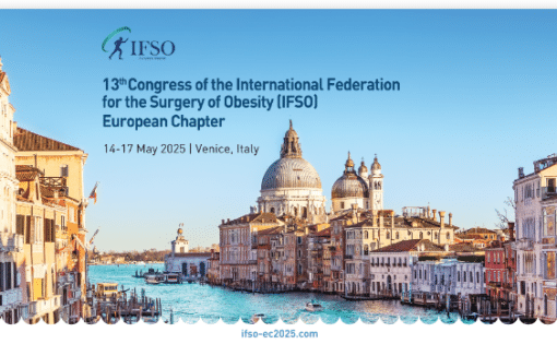 3th Congress of the International Federation for the Surgery of Obesity and Metabolic Disorders – European Chapter (IFSO-EC), which will be held May 14-17, 2024 in Venice.